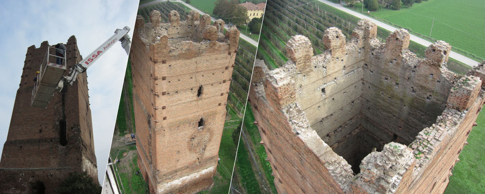 Torre dell'Uccellino di Ferrara restauro